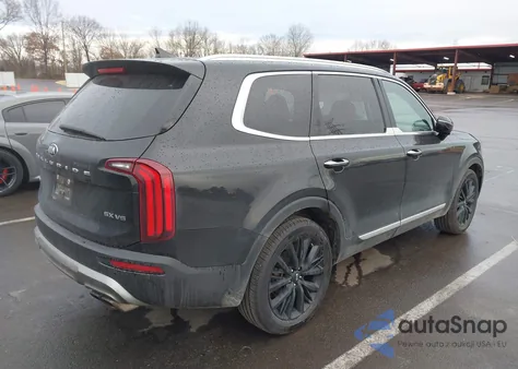 2021 Kia Telluride Sx z USA, uszkodzony, nr VIN 5XYP5DHC7MG140861